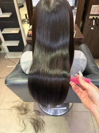 セミロング 【髪質改善💎韓国風 レイヤー🌷】山川のヘアスタイル