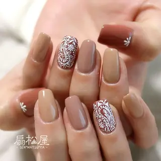ネイル 扇松屋 marie.nのネイルデザイン