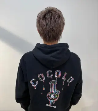 ショート カラー パーマ メンズ Artist 藤﨑紘成のヘアスタイル