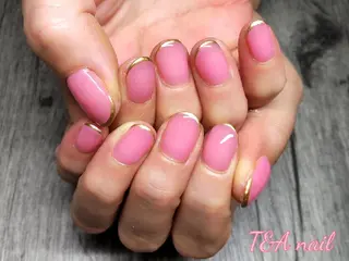 ミディアム ネイル T&A nailのネイルデザイン