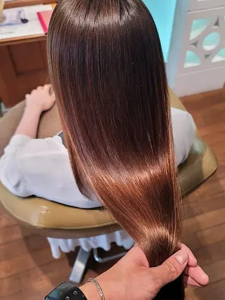 ロング カラー スタイリスト　田中 美雄のヘアスタイル