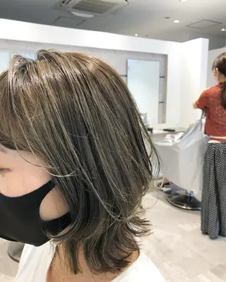 ミディアム カラー MignonS 仙幸 大輔のヘアスタイル