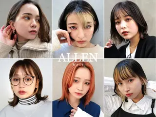 ALLEN hair 京橋店のヘアスタイル