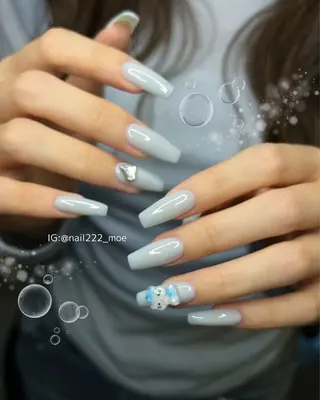 ネイル ⟡.*222⋰˚☆ MöEのネイルデザイン