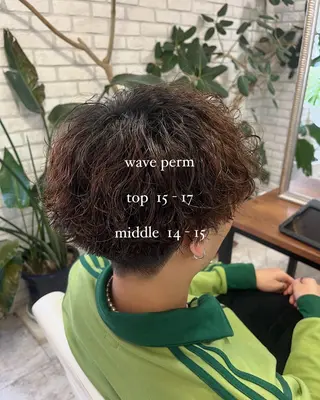 パーマ メンズ メンズパーマ ／瀧澤 陽奈 ☾ᐝのヘアスタイル