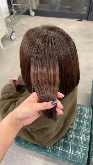 ショート パーマ Elme所属・イージードリル募集 🔥平口はのんのヘアスタイル