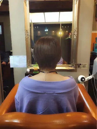 ショート カラー 是枝 さくらのヘアスタイル