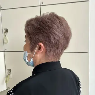 ショート 村松 麻菜のヘアスタイル