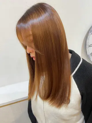 ロング カラー SET-UP Yurukiのヘアスタイル