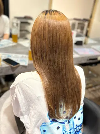 ロング 札幌艶髪/透明感 カラー🍓さつき🍓のヘアスタイル