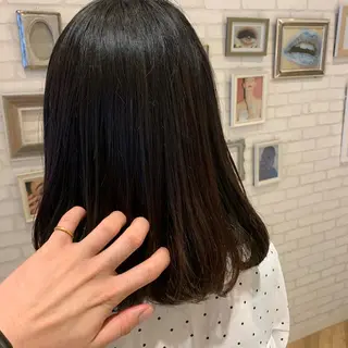 ミディアム ému エミュ　hair &spa所属・近藤 みゅうまのヘアスタイル