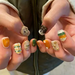 ネイル Amber21.所属・Nagahama Akariのネイルデザイン