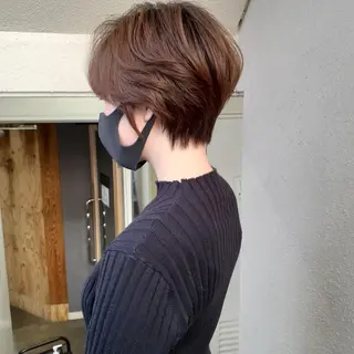 ショート カラー 🔳髪質改善🔳 岡本陽のヘアスタイル