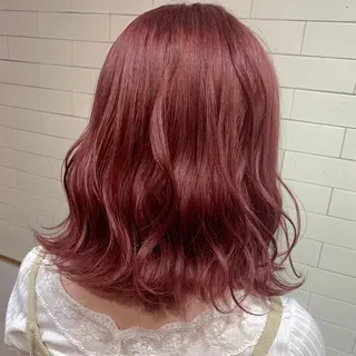 ミディアム カラー 🦋レイヤーカット ミドリカワ🦋のヘアスタイル
