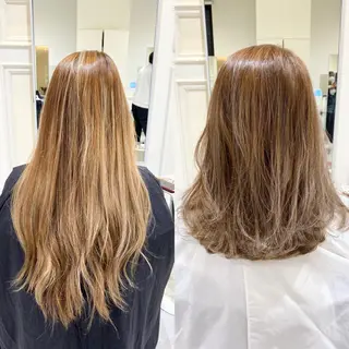 ミディアム 【暗め透明感カラー】 【インナー】小島良太のヘアスタイル