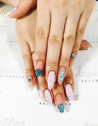 ネイル Angelica ネイリストのネイルデザイン