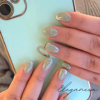 カラー ネイル Elegancia. Hiromiのネイルデザイン