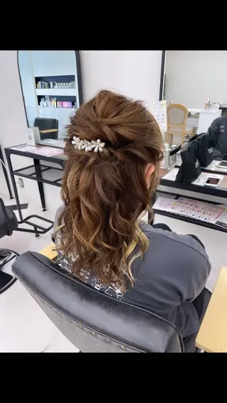 ロング emu所属・けいこ🍊ニュアンス ネイル/個性派ネイルのネイルデザイン