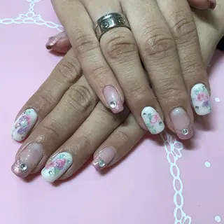 ショート ネイル 《LB》ラブリエ Nail&eyeのマツエク・マツパデザイン