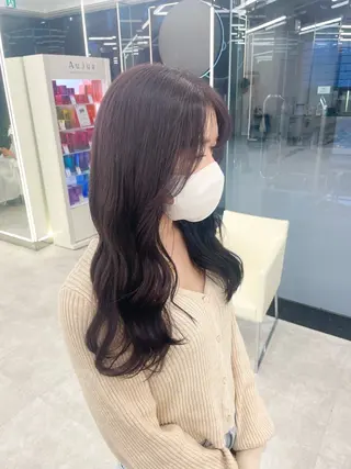 ロング カラー ヘアアレンジ 【Sweep】おじま のぞみのヘアスタイル