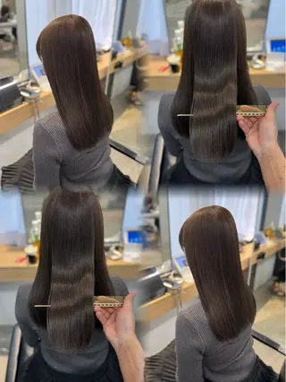 セミロング leo/ロング／ レイヤーカット⛈️のヘアスタイル