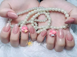 カラー For U nail スカルプ専門店のネイルデザイン