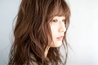 ミディアム カラー hair salon Ranun髪質改善のヘアスタイル