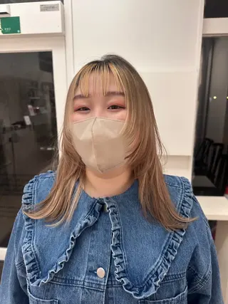 ミディアム behive  駅前店所属・髙橋 百花のヘアスタイル