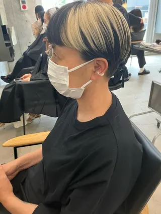 ショート カラー 似合わせカットカラー 👩MINAのヘアスタイル