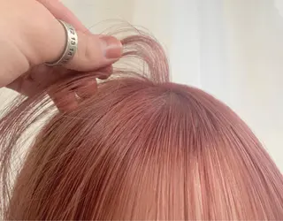 ミディアム カラー Piaコータロー ハイトーン&‪ボブのヘアスタイル