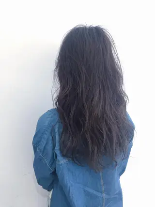 セミロング 佐藤 旭のヘアスタイル