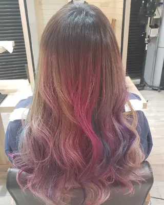 ロング カラー private salon Ao所属・紹介制private salonのヘアスタイル