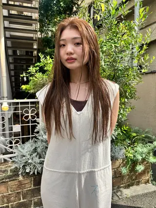 ロング 田中 隼斗のヘアスタイル