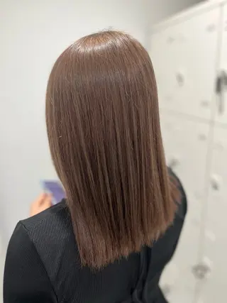 ロング カラー ハイトーンカラー 🦄レイヤーカットのヘアスタイル