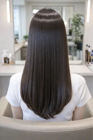 ロング 鈴木 月波のヘアスタイル