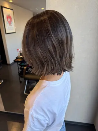 ショート 髪質改善⚡️カラー 🍀武久 誠🍀のヘアスタイル