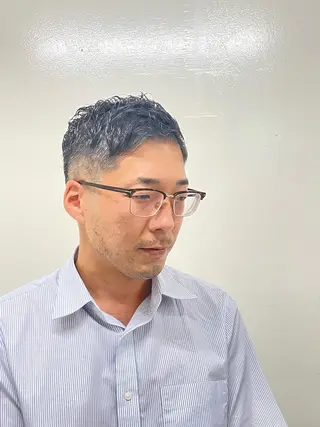 ショート メンズ YOSHIZAWA Inc. PREMIUM   築地店所属・爲清 葵のヘアスタイル