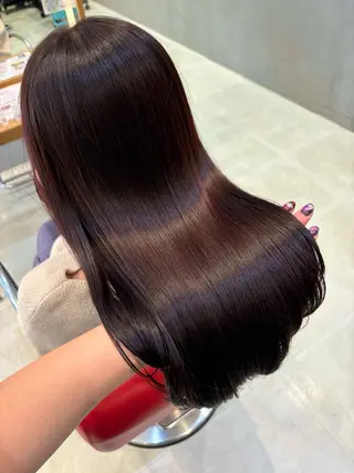 セミロング カラー ayumi🌈 インナーカラー🌈のヘアスタイル