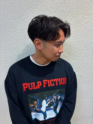 パーマ メンズ 金山/メンズパーマ 西村侑真のヘアスタイル