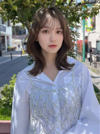 ミディアム 🩵LondBOY 韓国/ボブ/レイヤーのヘアスタイル