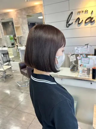 ショート 縮毛矯正✖髪質改善 仁木伸明のヘアスタイル