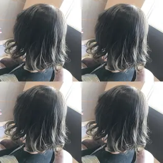 ミディアム カラー パーマ ヘアアレンジ ネイル マツエク・マツパ 🫧代表/新宿駅近/ 限定価格🫧田辺貴裕のヘアスタイル