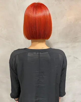 ミディアム om's所属・om's poka 伊藤百花のヘアスタイル