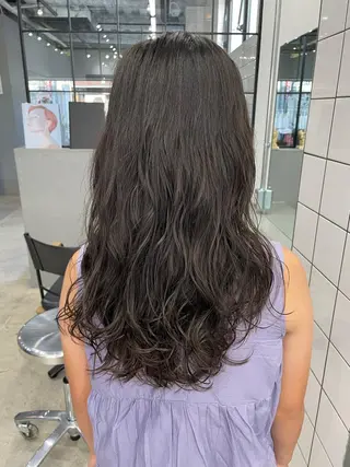 ロング パーマ メンズ専門サロン wokeのヘアスタイル