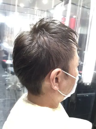 ショート メンズ Annon プライベートサロンのヘアスタイル