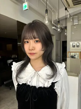 セミロング カラー Hank.所属・ボブカット/ honokaのヘアスタイル