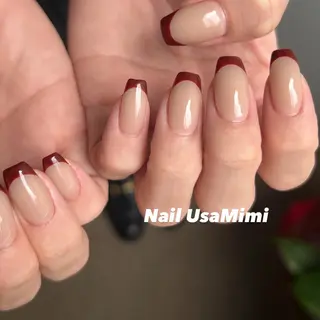 セミロング 本町Nail Usa Mimi  SAKIのネイルデザイン