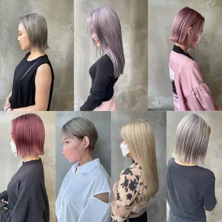 カラー regalo 水田のヘアスタイル