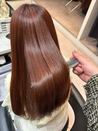 ロング 髪質改善特化美容師 久万祐人のヘアスタイル