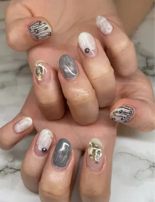 ネイル ノミ ナミのネイルデザイン